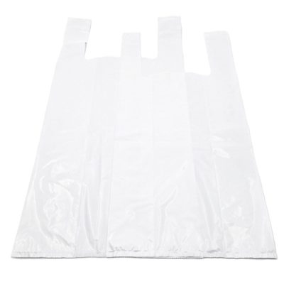 Nosilne vrečke bele močnejše za meso, ribe