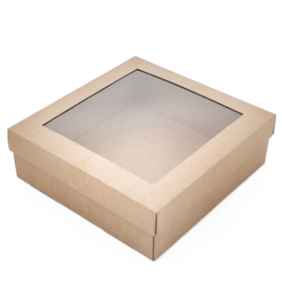 Kartonska škatla darilna z oknom