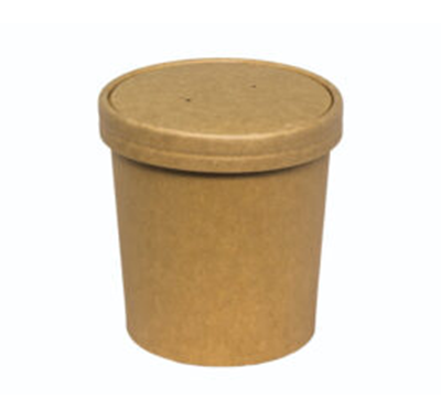 Kartonski lonček s pokrovom 25 kos