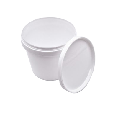 Plastično vedro s pokrovom za živila 3 l in 5 l