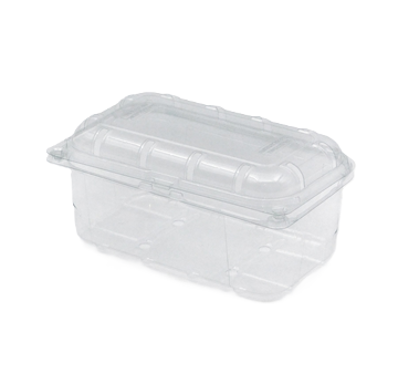 Plastična košarica za sadje s pokrovom in luknjami