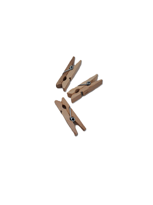 Mini lesene ščipalke 3,5 cm